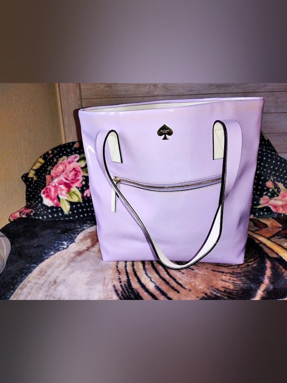 Kate Spade Purple Tote Bag
